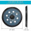 Replacement 125mm 8 Hole Hook and Loop Sanding Pads for Orbital Sanders 2