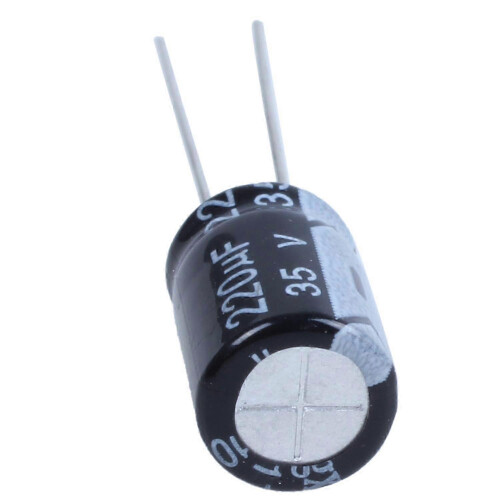Electrolytic Capacitor Kit, 10 x 220uF 35V 105C, Size 8x12mm 2