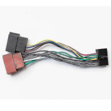 Car Radio ISO Adapter 20pin Cable - Universal DIN Connector for AEG, Prology, Ovox, JGC etc.