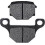 Front/Rear Brake Pad Pair for Rieju MRT 50 - Single Piston Caliper 2009-2015 2