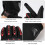 Motorcycle Touchscreen Gloves for Palm Width 9.5–10 cm, 4