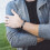 Pulseira de couro masculina, presente de confirmação para adolescente. 5