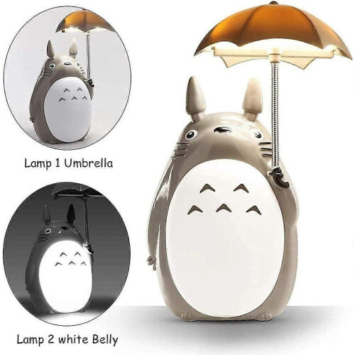 Totoro Umbrella LED Night Light Children's Character Light 1