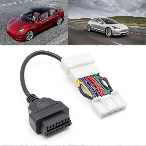 16pin OBD2 cable for Tesla Model 3 Y connector adapter tool 1