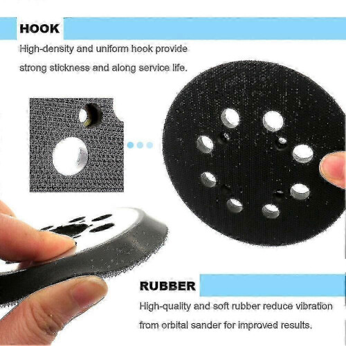 Dwe6423 sanding pad for Dewalt 125mm abrasive disc 2pcs 2
