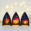 Halloween LED atmosphere light retro battery-powered 1 piece 4