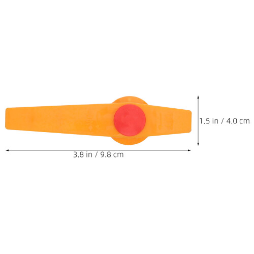10Pcs Yellow Plastic Hose Valve Handle with Ergonomic Lever Design 1