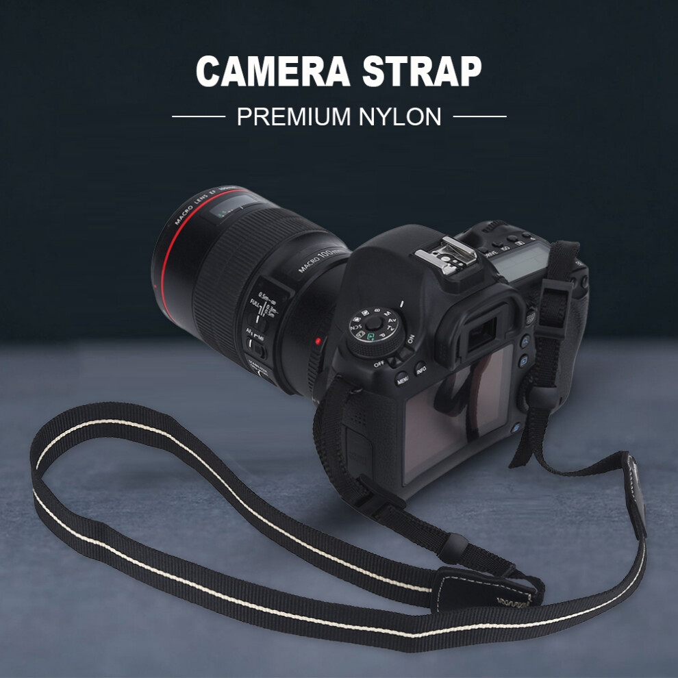 Colourful Strip Nylon Camera Shoulder Strap 7790334346518