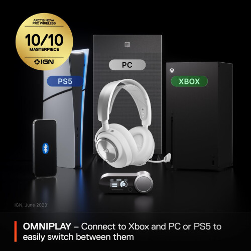 SteelSeries SteelSeries Arctis Nova Pro Wireless Xbox - Multi-System Gaming Headset (Xbox & PC / Switch + Bluetooth) - Unl 2