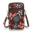 Elegante e pratica borsa a tracolla per cellulare con labbra rosse 5