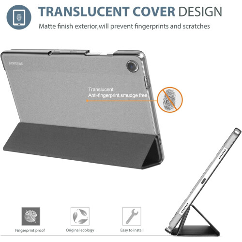 Capa inteligente para Galaxy Tab A9Plus/A9+ 5G 11 polegadas 2023SM-X210SM-X215SM-X216SM-X218, fina e rígida com suporte. 2