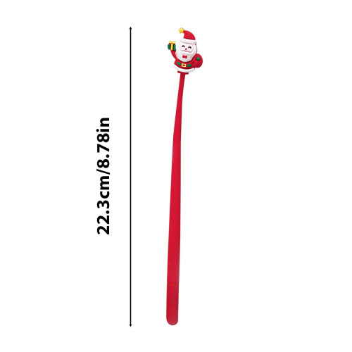 Jacenvly Christmas black pen stationery set 12 pcs 2