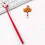 Jacenvly Christmas black pen stationery set 12 pcs 4