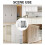 2Pcs Stainless Steel Roller Cabinet Latch Easy Handleless Door Catch 4