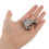 2Pcs Stainless Steel Roller Cabinet Latch Easy Handleless Door Catch 7