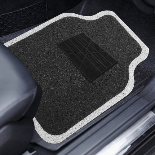 6Pièces Patch De Protection Tapis Caoutchouc Antidérapant Noir 2