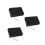 6Pièces Patch De Protection Tapis Caoutchouc Antidérapant Noir 7