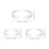 3Pcs Small White Floating Feeding Rings for Betta Fish and Pond 2