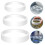 3Pcs Small White Floating Feeding Rings for Betta Fish and Pond 7