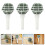 9Pcs Multi-Color Handheld Wedding Bouquet Holders with Hydrating Foam 6