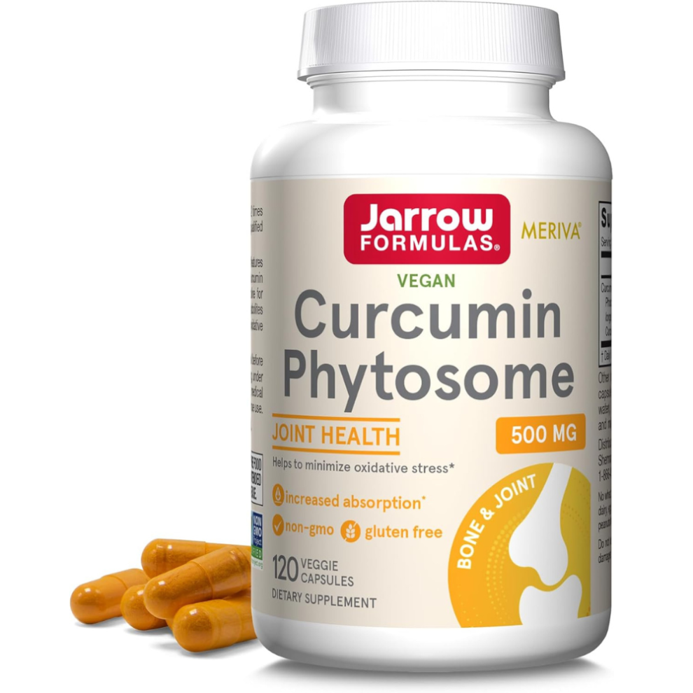 Jarrow Formulas Curcumin Phytosome (Meriva), 500Mg 120 Vcaps