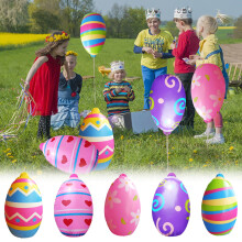 Inflatable Easter Eggs PVC Outdoor Decor 15.7 in