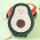 Avocado PU Leather Card Holder with Multiple Slots 1