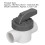 Slotted Design Ball Valve Pool Diverter 5