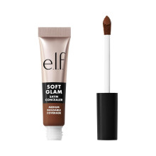 e.l.f. Soft Glam Satin Concealer, Medium Coverage For Blemishes & Under-Eye, Crease-Resistant, Long Lasting, Vegan & Cruelty-Free, 52 Deep Cool