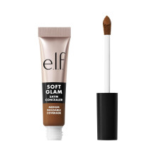 e.l.f. Soft Glam Satin Concealer, Medium Coverage For Blemishes & Under-Eye, Crease-Resistant, Long Lasting, Vegan & Cruelty-Free, 53 Deep Neutral