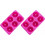 Pack of 2 Silicone Donut Molds, 6 Cavity 1