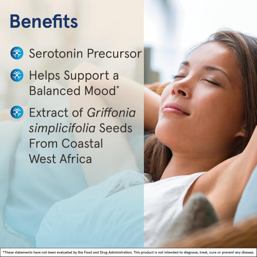 Jarrow Formulas, 5-HTP, 50 mg, 90 Capsula Vegane 2