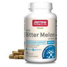 Jarrow Formulas, Vegan Vild Bitter Melon Extrakt, 1 500 mg, 60 Tabletter (750 mg per Tablet)