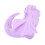 Mini-Drache-Figur 3D-gedruckt lila klein 7