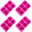 4Pcs Silicone Donut Mold Non-Stick 6-Cavity Set 1