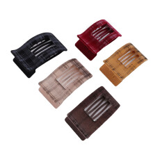 Flache Haarclips 5 Stück, 10 cm x 5 cm, 5 Farben