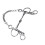 Edelstahl-Snaffle-Bit für Pferde 125mm / 5in 14mm 12