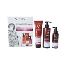 Vichy Densi Solution Shampoo Hair Care Set | Conditioner + Treatment | Hair Strengthening Treatment Set