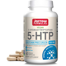 Jarrow Formulas, 5-HTP, 100 mg, 60 Cápsulas Vegetais
