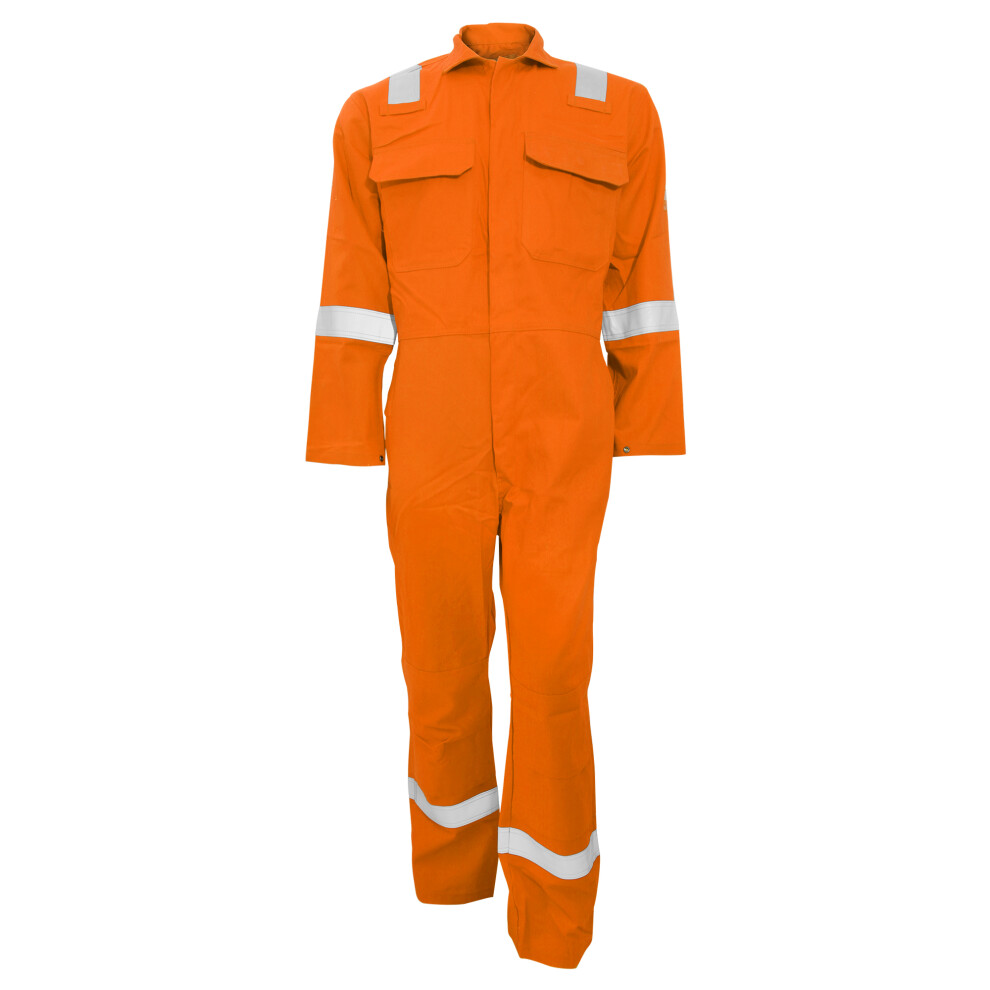 (L/R, Orange) Portwest Bizweld Iona Flame Resistant Work Overall/Coverall 5057080014675