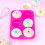 12Pcs Silicone Donut Molds, 6 Cavity Non-Stick 5