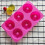 12Pcs Silicone Donut Molds, 6 Cavity Non-Stick 6