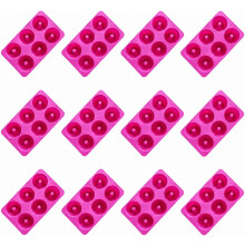 12Pcs Silicone Donut Molds, 6 Cavity Non-Stick