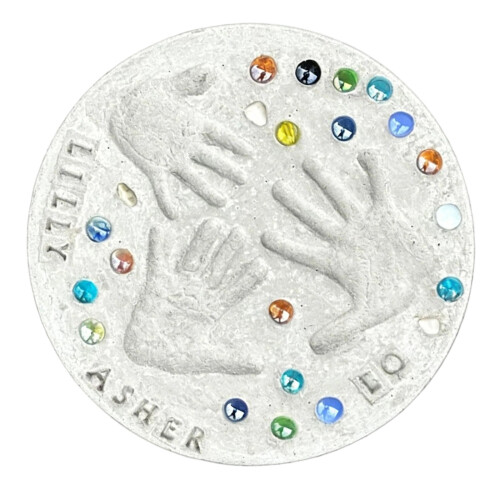 Safe Handprint Craft Kit Educational Art Activity-With powder L