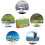 Waterproof Picnic Blanket Large 80x60 Foldable 7
