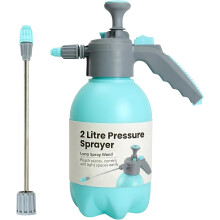 Garden Pressure Sprayer 2L Pump Action Hand Garden Sprayer Bottle Adjustable Nozzle Safety Lock