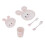 Toddler Dinner Set Cute Divided Plate 11