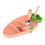 Baby Silicone Carrot Plate with Feeding Utensils 9