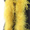 Écharpe douce en plumage d'autruche pour robe-jaune de gingembre 1