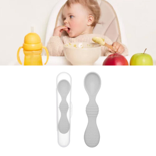 Silicone Baby Spoon Teething Relief 2